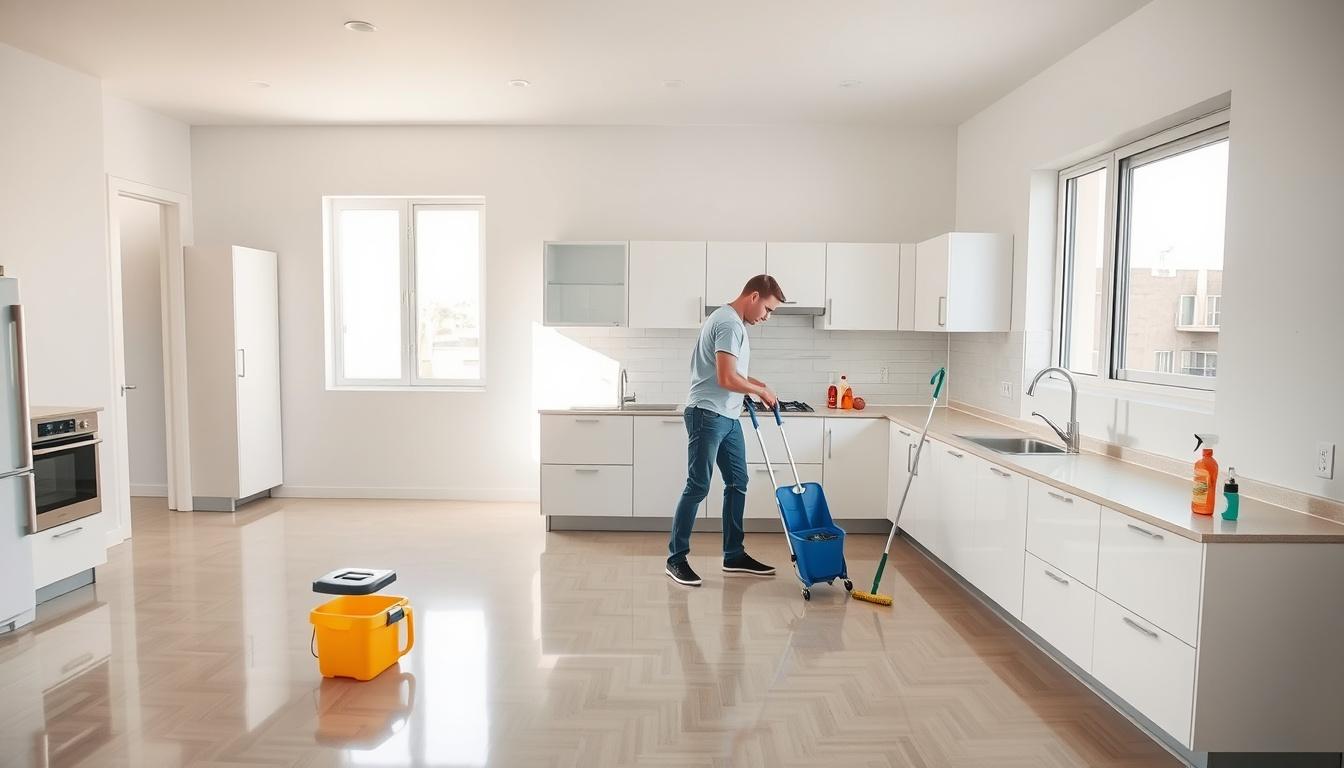 Cleaning for a smooth handover